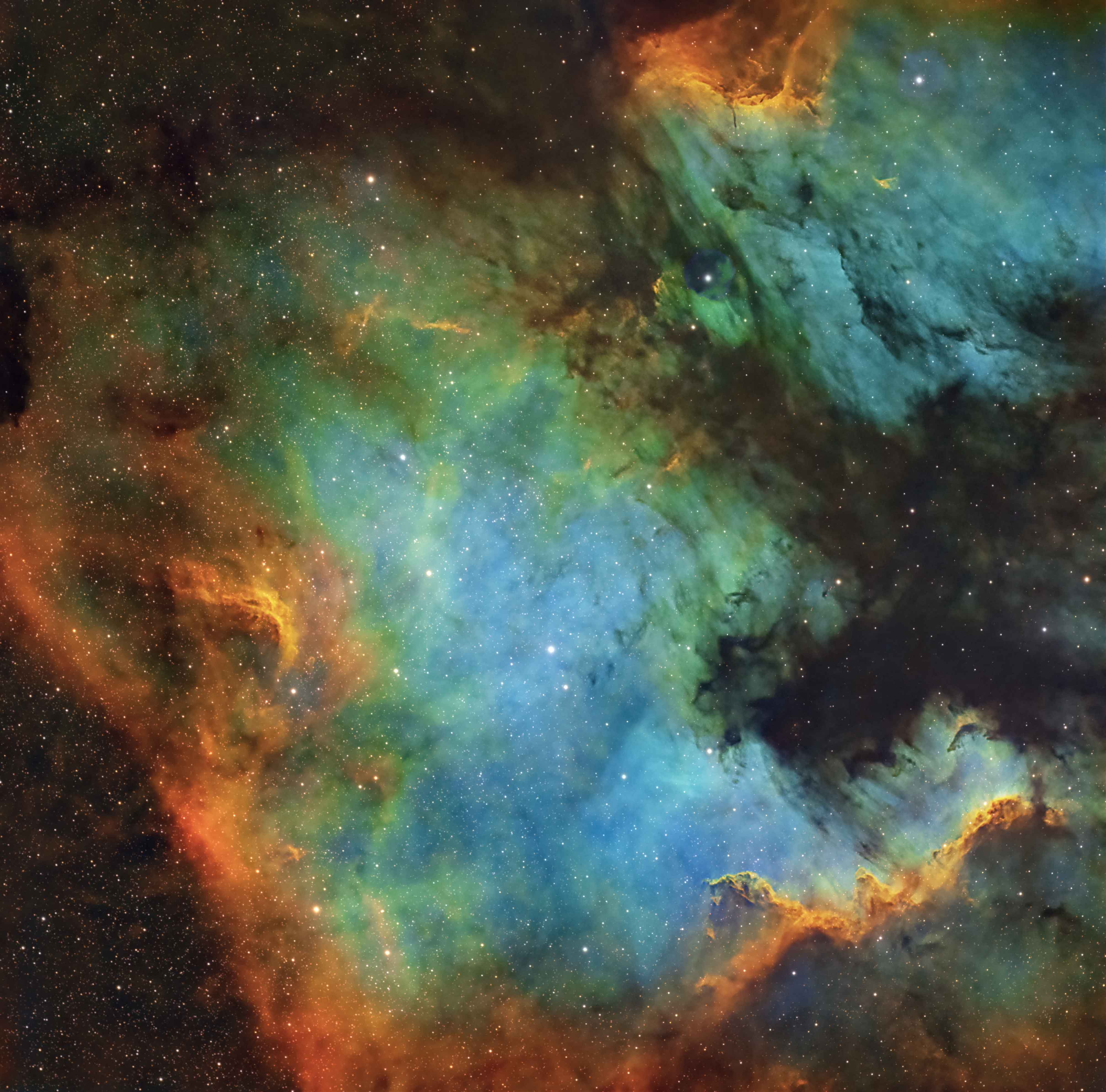North America & Pelican Nebulae